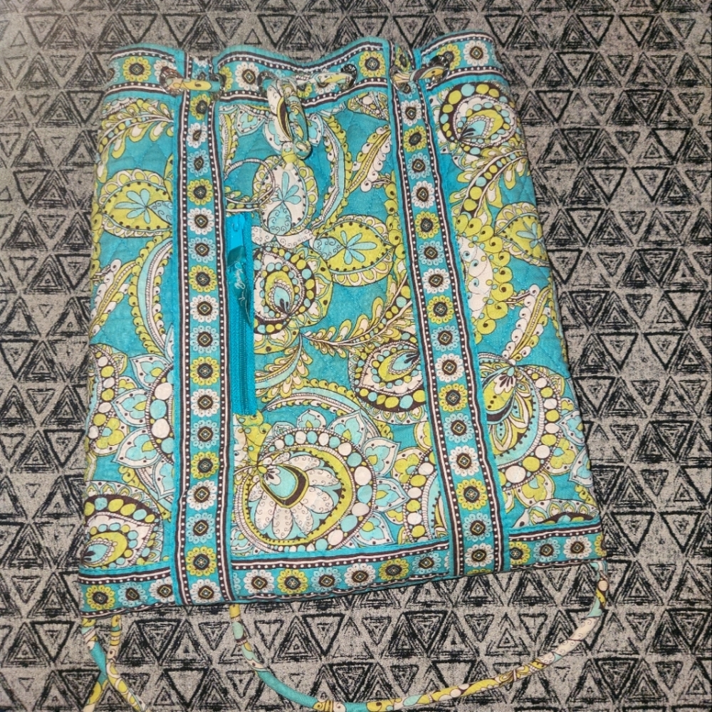 Vera bradley drawstring bookbag